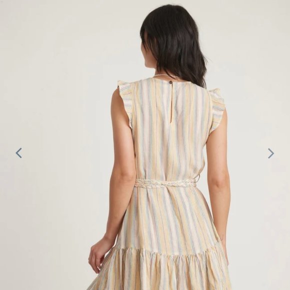 Marine Layer Laney Striped Mini Dress - Beachy Stripe - Picture 5 of 9